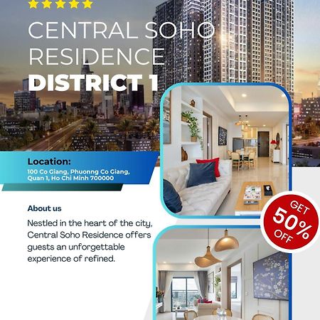 Central Soho Residence - District 1 Ho Chi Minh-stad Buitenkant foto
