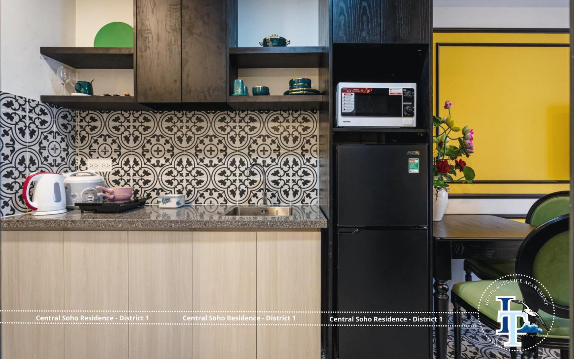 Central Soho Residence - District 1 Ho Chi Minh-stad Buitenkant foto